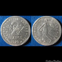 2 francs Semeuse 1979