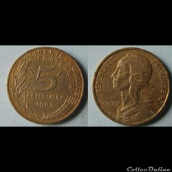 5 centimes MARIANNE 1987