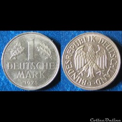 1 deutsche mark 1973 D