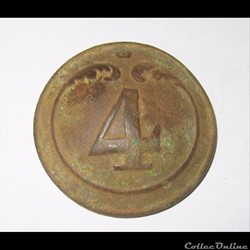 4e RI troupes à pieds 1820-1844