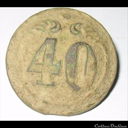 40e RI troupes à pieds 1844-1871