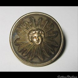 Bouton pour Gardes d'églises (reproduction XIX-XXe)