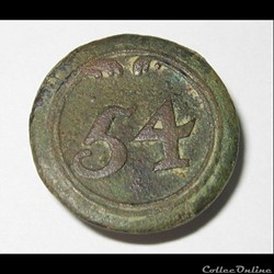 54ème RI légére - Post 1786