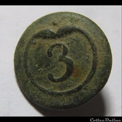 3e RI de troupes à pied post 1762