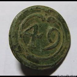 49e RI de troupes à pied post 1786