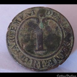 1er Bataillon auxilliaire de la Seine 1799