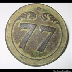77 e RI troupes à pied 1844-1871