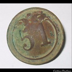 51e RI troupes à pieds 1844-1871