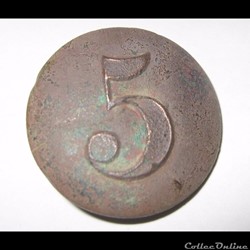 Bouton Infanterie allemande 1e guerre mondiale