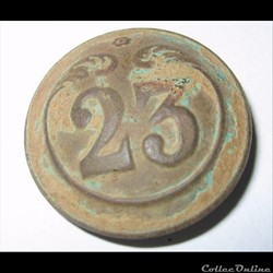 23e RI troupes à pieds 1844-1871