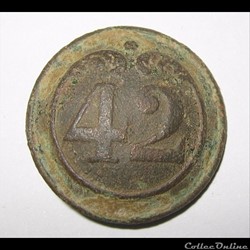42e RI troupes à pieds 1820-1844