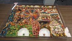 Midway at the Fair Candy Art