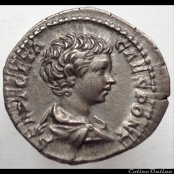 Geta - Denier - Princ Ivventvtis - RIC 18