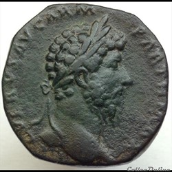 Lucius Verus - Sesterce - TR POT VI IMP IIII COS II SC - RIC 1456