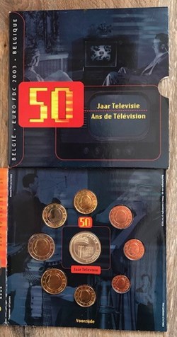 Coffret Euro Annuel Belgique 2003 BU