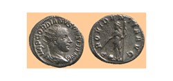 GORDIEN III. Antoninien. RIC 150. PROVIDENTIA AVG. ROME 243.