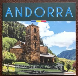 Coffret Euro annuel Andorre 2018 BU