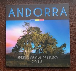 Coffret Euro annuel Andorre 2015 BU