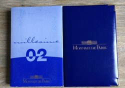 Coffret Euro annuel France  2002  BE