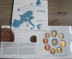 Coffret Euro annuel Luxembourg 2004