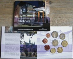 Coffret Euro annuel Luxembourg 2018 avec 2€ commémorative, différent *Pont Saint Servais*