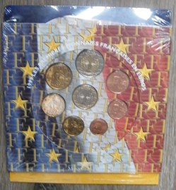 Coffret Euro annuel France  1999  BU