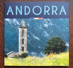 Coffret Euro annuel Andorre 2016 BU