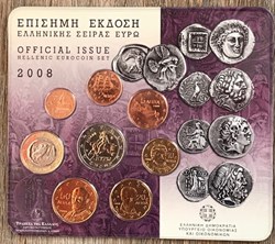 Coffret Euro Annuel Grèce 2008 BU