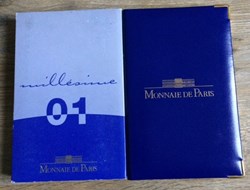 Coffret Euro annuel France  2001  BE