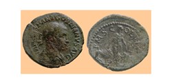 GORDIEN III. Sesterce BMC 5. P M S COL VIM / AN II. Viminacum-Mésie Supérieir