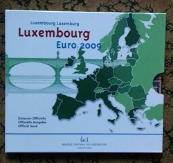 Coffret Euro annuel Luxembourg 2009 avec 2 X 2€ commémoratives