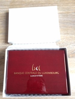 Coffret Euro annuel Luxembourg 2012 BE avec 2 X 2€ commémorative