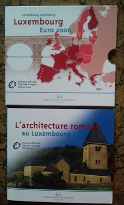 Coffret Euro annuel Luxembourg 2006 avec 2€ commémorative