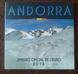 Coffret Euro annuel Andorre 2014 BU