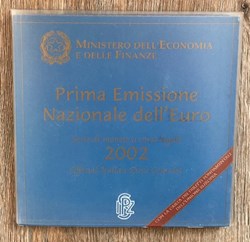 Coffret Euro Annuel Italie 2002 BU