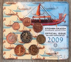 Coffret Euro Annuel Grèce 2009 BU