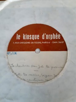 Enregistrement personnalisé