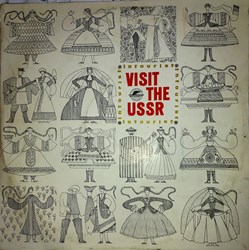 VISIT THE USRR Intourist disque vinyle souvenir