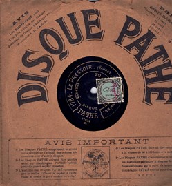 Disque Pathé 90tr/mn 21cm