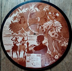 Picture disque de 1950 musique du film Le Traqué MI GUANGUANCO et ROSARIO DE GUATEMALA