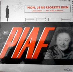 Piaf, non je ne regrette rien 1960