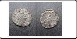 ROME GALLIEN ANNONA AVQG q champ droit confondu dans la titulure GALLIENVS AVG