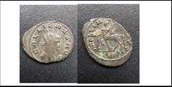 ROME GALLIEN  APOLLINI CONS AVG centaure a gauche H en exergue GALLIENVS AVG