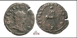 ROME GALLIEN APOLLINI CONS AVG centaure à droite Z EN EXERGUE GALLIENUS AVG