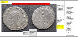 ROME GALLIEN VBERITAS AVG E CHAMP DROIT GALLIENVS AVG