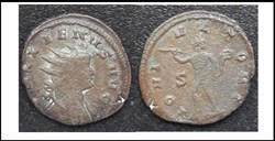 ROME GALLIEN IOVI ULTORI S champ gauche GALLIENUS AVG