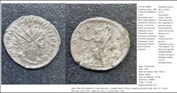 TREVES VICTORINUS PAX AVG V CHAMP GAUCHE ETOILE CHAMP DROIT IMP C PIAV VICTORINVS P F AVG