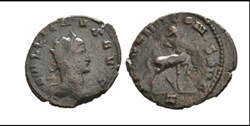 ROME GALLIEN APOLLINI CONS AVG centaure à droite z en exergue GALLIENVS AVG