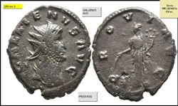 SISCIA GALLIEN PROVI AVG GALLIENVS AVG