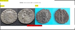 ROME CLAUDE II FIDES EXERCI IMP C CLAVDIVS AVG